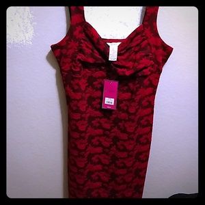 Candies red sexy fitted dress❤️ Valentine’s Day!